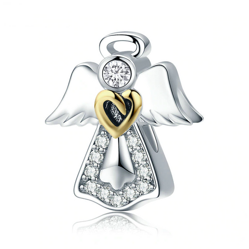 Guardian Angel Charm - Cherry Treasures, charms, bracelets, pandora type charms