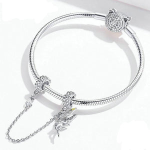 Fairy Design Safety Chain - Cherry Treasures, charms, bracelets, pandora type charms