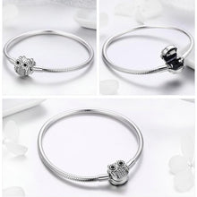 Load image into Gallery viewer, Cute Animal Owl Clasp Bracelet - Cherry Treasures, charms, bracelets, pandora type charms
