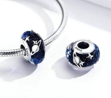 Load image into Gallery viewer, Nighty Sky Murano Glass Beads - Cherry Treasures, charms, bracelets, pandora type charms
