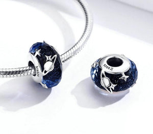 Nighty Sky Murano Glass Beads - Cherry Treasures, charms, bracelets, pandora type charms