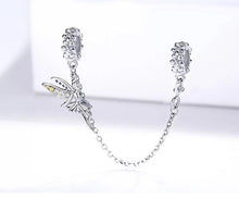 Load image into Gallery viewer, Fairy Design Safety Chain - Cherry Treasures, charms, bracelets, pandora type charms
