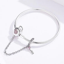 Load image into Gallery viewer, Heart Paddock Bracelets - Cherry Treasures, charms, bracelets, pandora type charms
