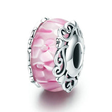 Load image into Gallery viewer, Vintage Pattern Glass Beads - Cherry Treasures, charms, bracelets, pandora type charms
