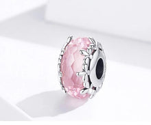 Load image into Gallery viewer, Cutting Murano Beads - Cherry Treasures, charms, bracelets, pandora type charms
