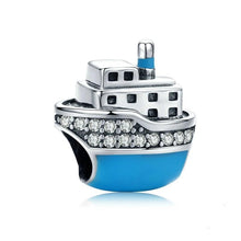 Load image into Gallery viewer, Travel Navigate Tours Metal Beads - Cherry Treasures, charms, bracelets, pandora type charms
