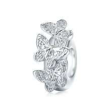 Load image into Gallery viewer, Butterfly Stopper Charm - Cherry Treasures, charms, bracelets, pandora type charms
