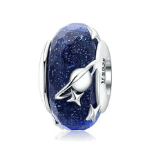 Load image into Gallery viewer, Nighty Sky Murano Glass Beads - Cherry Treasures, charms, bracelets, pandora type charms

