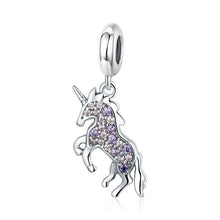 Load image into Gallery viewer, Licorne Memory Pendant - Cherry Treasures, charms, bracelets, pandora type charms
