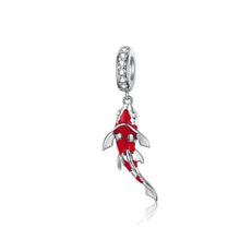 Load image into Gallery viewer, Lucky Fish Pendant - Cherry Treasures, charms, bracelets, pandora type charms
