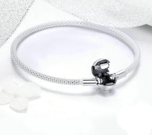 Load image into Gallery viewer, Love Forever Love Snake Chain Bracelets - Cherry Treasures, charms, bracelets, pandora type charms
