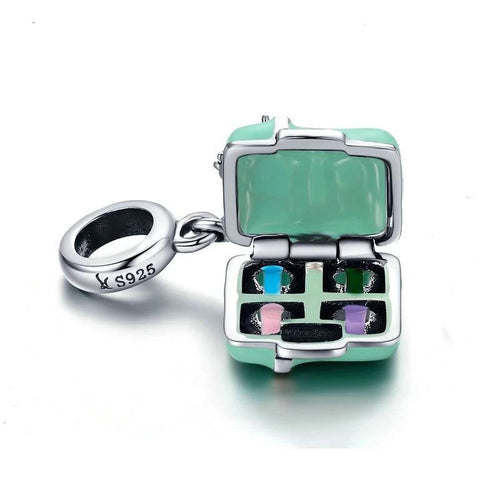 Macaron Candy Box Love Bowknot Pendant - Cherry Treasures, charms, bracelets, pandora type charms